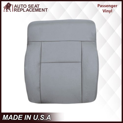 2004-2008 Ford F150 Seat Cover in Gray: Choose Leather or Vinyl- 2000 2001 2002 2003 2004 2005 2006- Leather- Vinyl- Seat Cover Replacement- Auto Seat Replacement