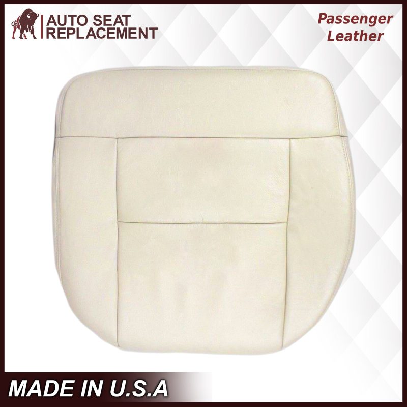 2004 Ford F150 Seat Cover in Light Parchment Tan: Choose Leather or Vinyl- 2000 2001 2002 2003 2004 2005 2006- Leather- Vinyl- Seat Cover Replacement- Auto Seat Replacement