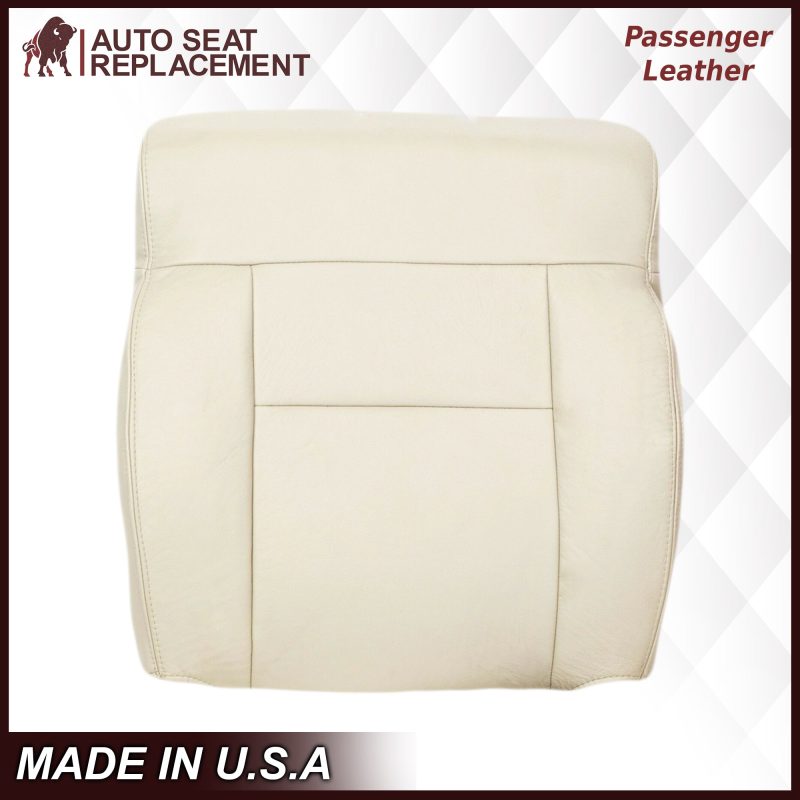 2004 Ford F150 Seat Cover in Light Parchment Tan: Choose Leather or Vinyl- 2000 2001 2002 2003 2004 2005 2006- Leather- Vinyl- Seat Cover Replacement- Auto Seat Replacement