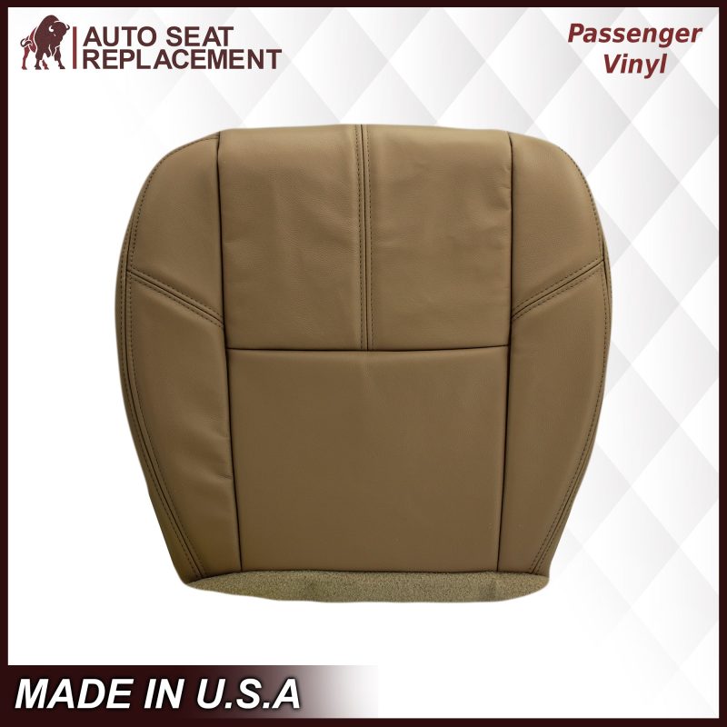 2007-2013 Chevy Avalanche Seat Cover In Tan: Choose From Variations- 2000 2001 2002 2003 2004 2005 2006- Leather- Vinyl- Seat Cover Replacement- Auto Seat Replacement