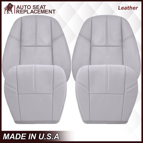 2007-2014 Chevy Tahoe/Suburban Seat Cover In Gray: Choose From Variation- 2000 2001 2002 2003 2004 2005 2006- Leather- Vinyl- Seat Cover Replacement- Auto Seat Replacement