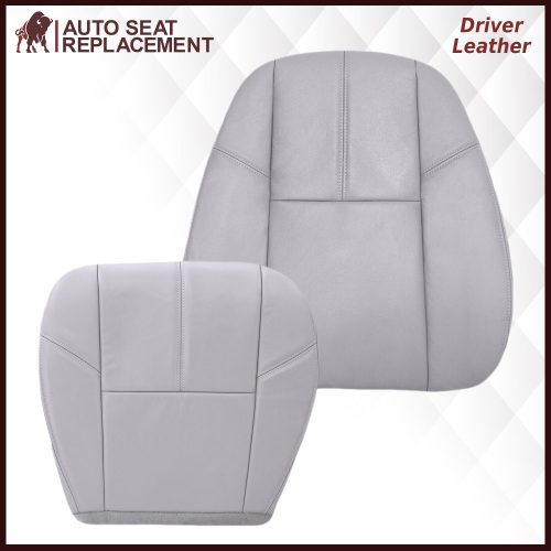 2007-2014 GMC Yukon/Sierra Seat Cover In Gray: Choose From Variation- 2000 2001 2002 2003 2004 2005 2006- Leather- Vinyl- Seat Cover Replacement- Auto Seat Replacement