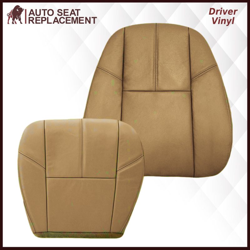 2007-2014 GMC Yukon/Sierra Seat Cover In Tan: Choose From Variation- 2000 2001 2002 2003 2004 2005 2006- Leather- Vinyl- Seat Cover Replacement- Auto Seat Replacement