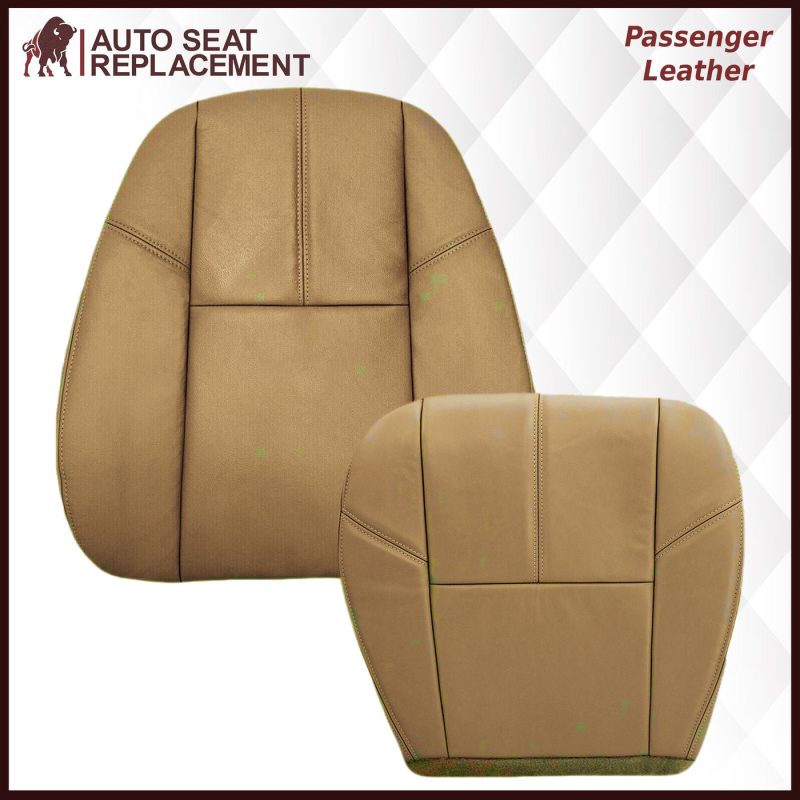 2007-2014 GMC Yukon/Sierra Seat Cover In Tan: Choose From Variation- 2000 2001 2002 2003 2004 2005 2006- Leather- Vinyl- Seat Cover Replacement- Auto Seat Replacement