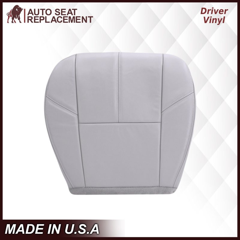 2007-2014 Chevy Tahoe/Suburban Seat Cover In Gray: Choose From Variation- 2000 2001 2002 2003 2004 2005 2006- Leather- Vinyl- Seat Cover Replacement- Auto Seat Replacement