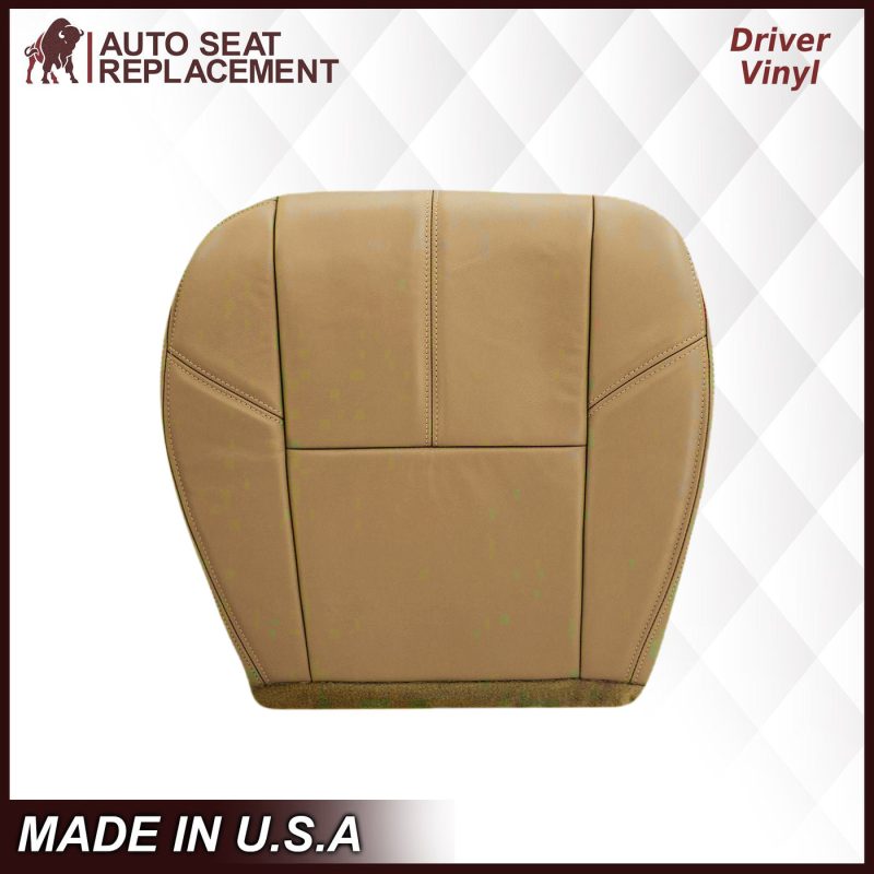 2007-2014 GMC Yukon/Sierra Seat Cover In Tan: Choose From Variation- 2000 2001 2002 2003 2004 2005 2006- Leather- Vinyl- Seat Cover Replacement- Auto Seat Replacement