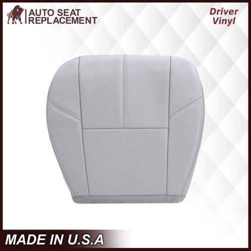 2007-2014 Chevy Silverado Seat Cover In Gray: Choose From Variation- 2000 2001 2002 2003 2004 2005 2006- Leather- Vinyl- Seat Cover Replacement- Auto Seat Replacement