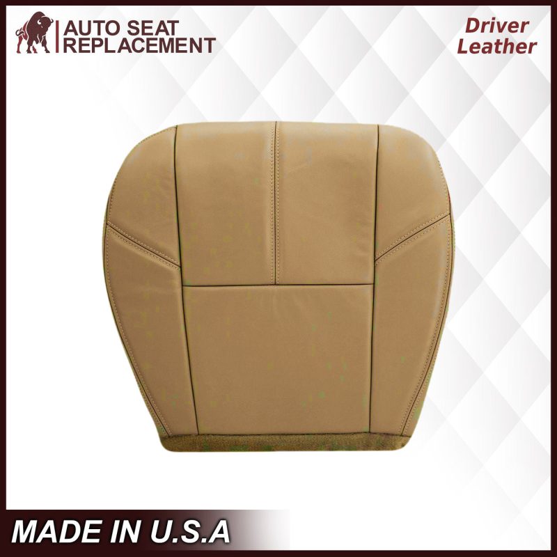 2007-2014 GMC Yukon/Sierra Seat Cover In Tan: Choose From Variation- 2000 2001 2002 2003 2004 2005 2006- Leather- Vinyl- Seat Cover Replacement- Auto Seat Replacement