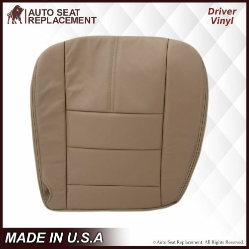 2008-2010 Ford F-250 F-350 F-450 F-550 Lariat Seat Cover in Camel Tan: Choose From Variants- 2000 2001 2002 2003 2004 2005 2006- Leather- Vinyl- Seat Cover Replacement- Auto Seat Replacement