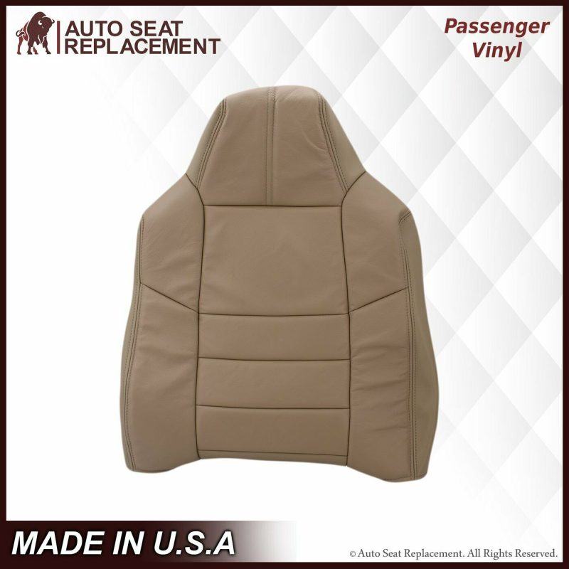 2008-2010 Ford F-250 F-350 F-450 F-550 Lariat Seat Cover in Camel Tan: Choose From Variants- 2000 2001 2002 2003 2004 2005 2006- Leather- Vinyl- Seat Cover Replacement- Auto Seat Replacement