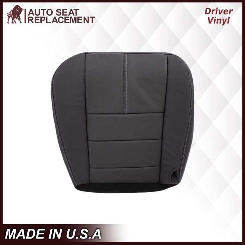 2008-2010 Ford F-250 F-350 F-450 F-550 Lariat Seat Cover in Black: Choose From Variants- 2000 2001 2002 2003 2004 2005 2006- Leather- Vinyl- Seat Cover Replacement- Auto Seat Replacement