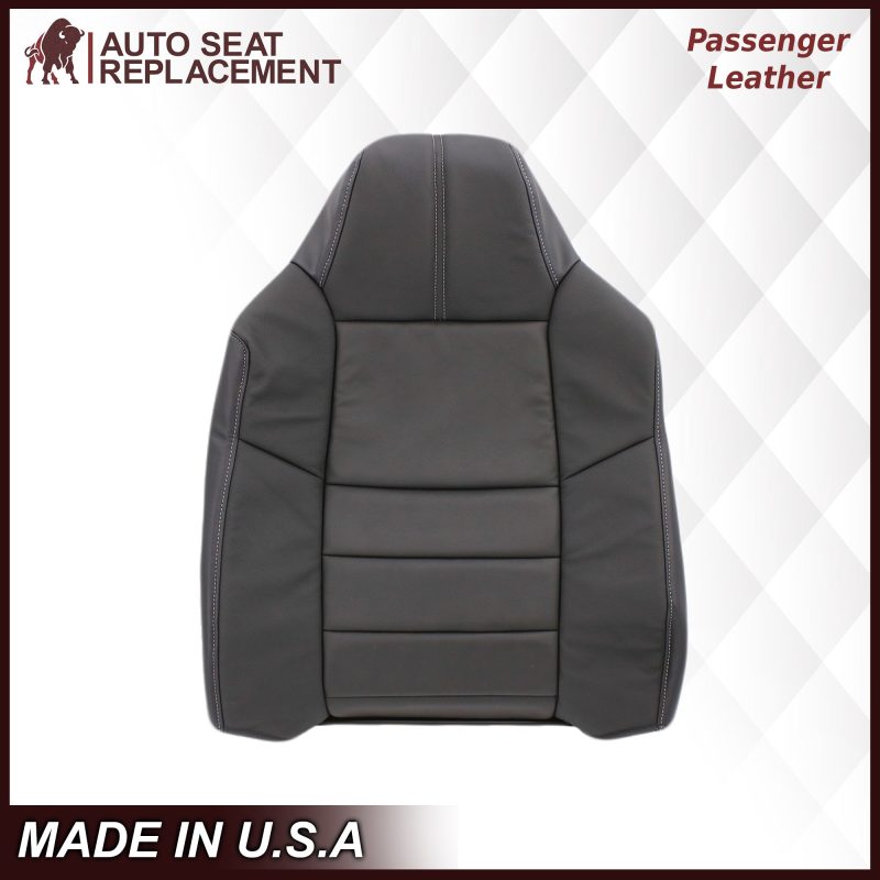 2008-2010 Ford F-250 F-350 F-450 F-550 Lariat Seat Cover in Black: Choose From Variants- 2000 2001 2002 2003 2004 2005 2006- Leather- Vinyl- Seat Cover Replacement- Auto Seat Replacement