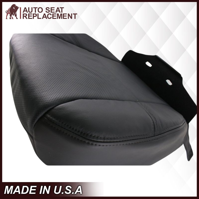 2007-2014 Chevy Silverado Perforated Seat Cover in Black: Choose From Variation- 2000 2001 2002 2003 2004 2005 2006- Leather- Vinyl- Seat Cover Replacement- Auto Seat Replacement