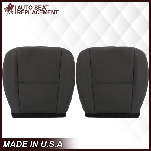 2009-2014 Chevy Silverado Cloth Seat Cover In Black: Choose From Variation- 2000 2001 2002 2003 2004 2005 2006- Leather- Vinyl- Seat Cover Replacement- Auto Seat Replacement