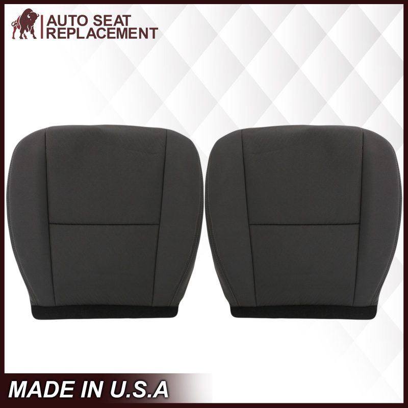 2007-2014 Gmc Sierra Cloth Seat Cover In Black: Choose From Variation- 2000 2001 2002 2003 2004 2005 2006- Leather- Vinyl- Seat Cover Replacement- Auto Seat Replacement