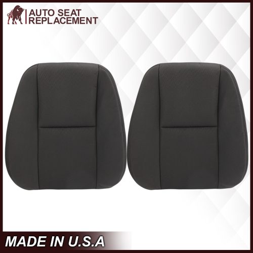 2007-2014 Gmc Sierra Cloth Seat Cover In Black: Choose From Variation- 2000 2001 2002 2003 2004 2005 2006- Leather- Vinyl- Seat Cover Replacement- Auto Seat Replacement