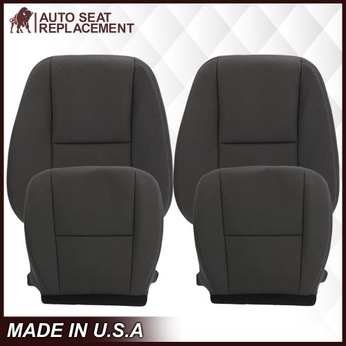 2009-2014 Chevy Silverado Cloth Seat Cover In Black: Choose From Variation- 2000 2001 2002 2003 2004 2005 2006- Leather- Vinyl- Seat Cover Replacement- Auto Seat Replacement