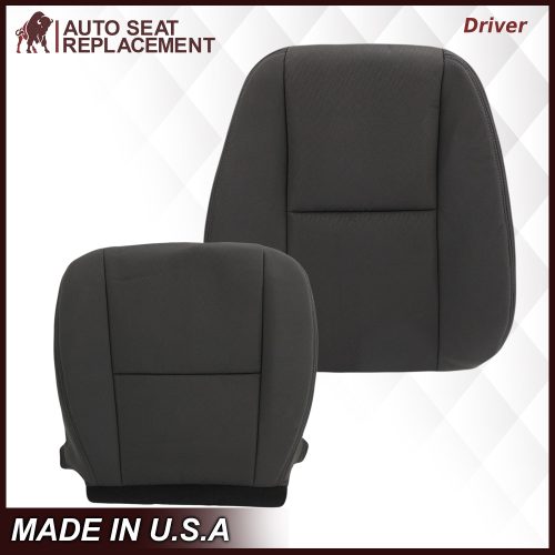 2009-2014 Chevy Silverado Cloth Seat Cover In Black: Choose From Variation- 2000 2001 2002 2003 2004 2005 2006- Leather- Vinyl- Seat Cover Replacement- Auto Seat Replacement