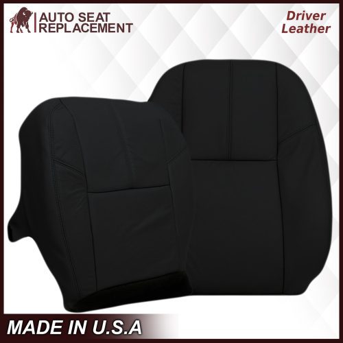 2007-2013 Chevy Avalanche Seat Cover In Black: Choose From Variation- 2000 2001 2002 2003 2004 2005 2006- Leather- Vinyl- Seat Cover Replacement- Auto Seat Replacement