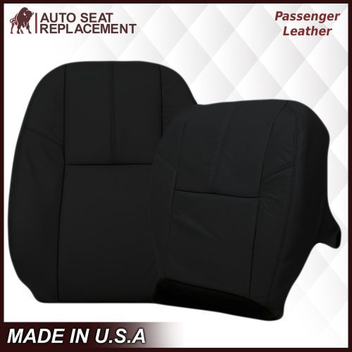 2007-2013 Chevy Avalanche Seat Cover In Black: Choose From Variation- 2000 2001 2002 2003 2004 2005 2006- Leather- Vinyl- Seat Cover Replacement- Auto Seat Replacement