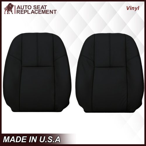 2007-2014 GMC Yukon/Sierra Seat Cover In Black: Choose From Variation- 2000 2001 2002 2003 2004 2005 2006- Leather- Vinyl- Seat Cover Replacement- Auto Seat Replacement