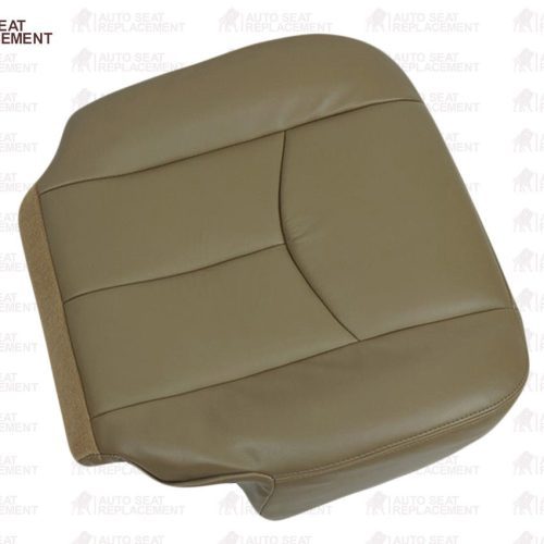 2003 To 2006 Chevy Silverado, Avalanche & GMC Sierra Upholstery Seat covers Tan- 2000 2001 2002 2003 2004 2005 2006- Leather- Vinyl- Seat Cover Replacement- Auto Seat Replacement