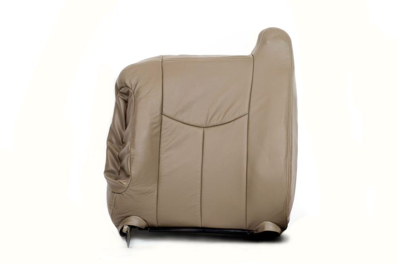 2003 To 2006 Chevy Silverado, Avalanche & GMC Sierra Upholstery Seat covers Tan- 2000 2001 2002 2003 2004 2005 2006- Leather- Vinyl- Seat Cover Replacement- Auto Seat Replacement