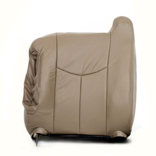 2003 To 2006 Chevy Silverado, Avalanche & GMC Sierra Upholstery Seat covers Tan- 2000 2001 2002 2003 2004 2005 2006- Leather- Vinyl- Seat Cover Replacement- Auto Seat Replacement