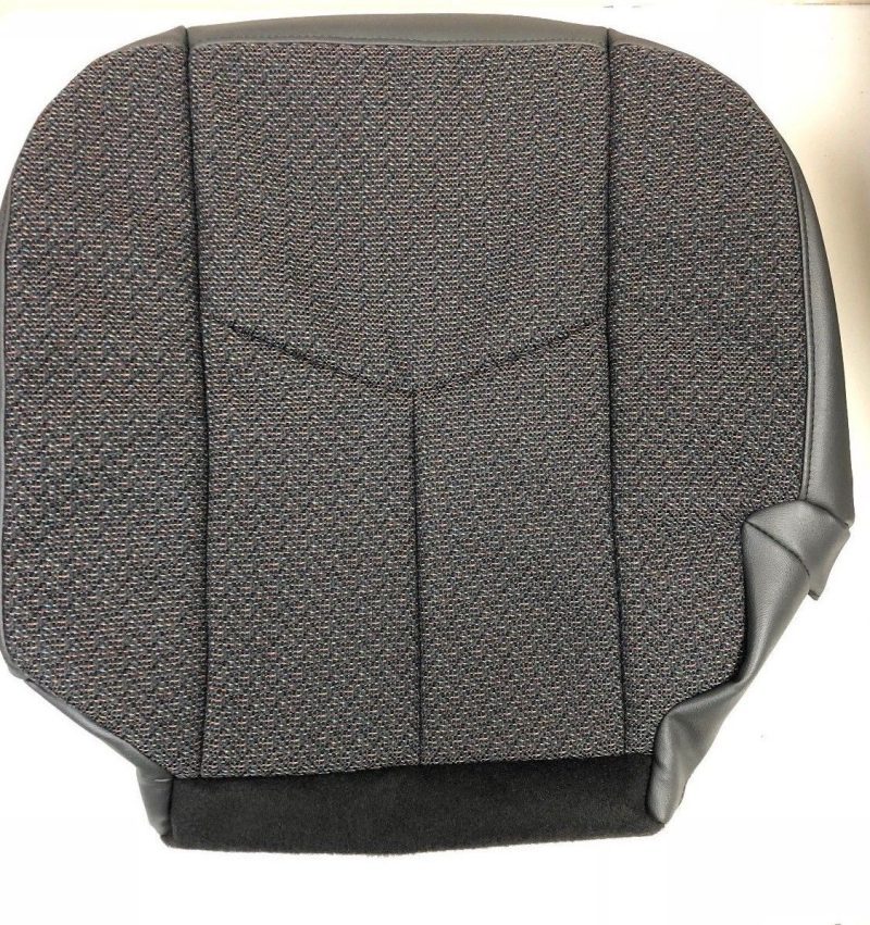 2003 2004 2005 2006 2007 Chevy Silverado Driver Bottom Cloth Seat Cover Dark Gray- 2000 2001 2002 2003 2004 2005 2006- Leather- Vinyl- Seat Cover Replacement- Auto Seat Replacement