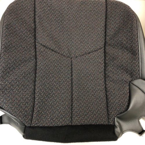 2003-2004-2005-2006- 2007 Chevy Silverado Driver/Passenger Bottom Cloth Seat Cover Dark Gray- 2000 2001 2002 2003 2004 2005 2006- Leather- Vinyl- Seat Cover Replacement- Auto Seat Replacement