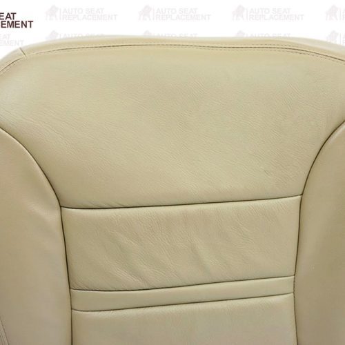 2000 2001 Ford Excursion Driver or Passenger Bottom Seat Cover Replacement Tan- 2000 2001 2002 2003 2004 2005 2006- Leather- Vinyl- Seat Cover Replacement- Auto Seat Replacement