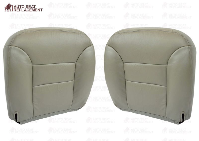 1995 1996 1997 1998 1999 Chevy Tahoe Suburban Silverado Seat Cover Gray- 2000 2001 2002 2003 2004 2005 2006- Leather- Vinyl- Seat Cover Replacement- Auto Seat Replacement