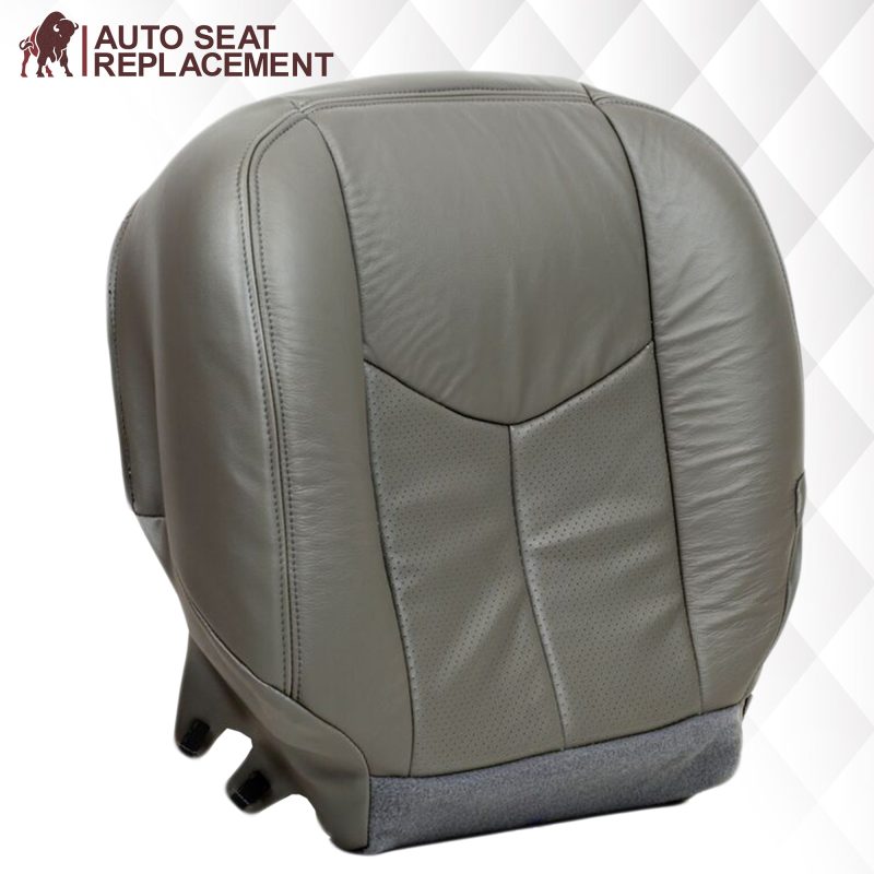 2003-2006 Cadillac Escalade Seat Cover in Gray: Choose From Variation- 2000 2001 2002 2003 2004 2005 2006- Leather- Vinyl- Seat Cover Replacement- Auto Seat Replacement