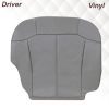 2000-2002 Chevy Tahoe/Suburban Seat Cover in Light Gray: Choose From Variations- 2000 2001 2002 2003 2004 2005 2006- Leather- Vinyl- Seat Cover Replacement- Auto Seat Replacement