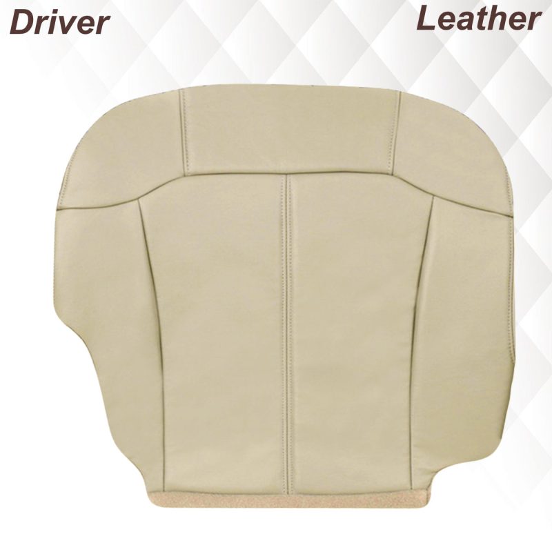 2000-2002 Chevy Tahoe/Suburban Seat Cover in Light Shale Tan: Choose From Variations- 2000 2001 2002 2003 2004 2005 2006- Leather- Vinyl- Seat Cover Replacement- Auto Seat Replacement