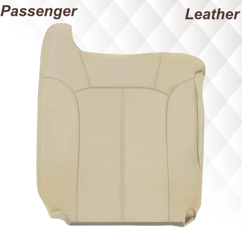 2000-2002 Chevy Tahoe/Suburban Seat Cover in Light Shale Tan: Choose From Variations- 2000 2001 2002 2003 2004 2005 2006- Leather- Vinyl- Seat Cover Replacement- Auto Seat Replacement