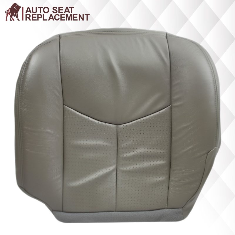 2003-2006 Cadillac Escalade Seat Cover in Gray: Choose From Variation- 2000 2001 2002 2003 2004 2005 2006- Leather- Vinyl- Seat Cover Replacement- Auto Seat Replacement