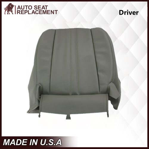 2003-2016 Chevy Express 2500/3500 Kodiak Cargo Van Replacement Seat Cover In Gray- 2000 2001 2002 2003 2004 2005 2006- Leather- Vinyl- Seat Cover Replacement- Auto Seat Replacement