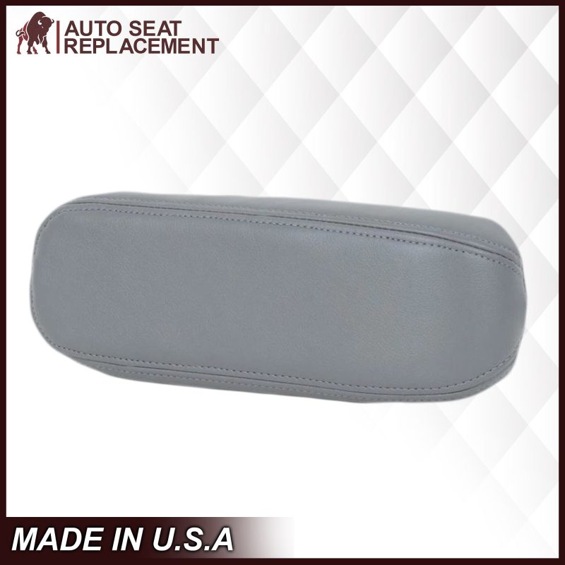 2003-2007 Ford F250/F350/F450/F550 Lariat Seat Cover in Flint Gray: Choose Leather or Vinyl- 2000 2001 2002 2003 2004 2005 2006- Leather- Vinyl- Seat Cover Replacement- Auto Seat Replacement