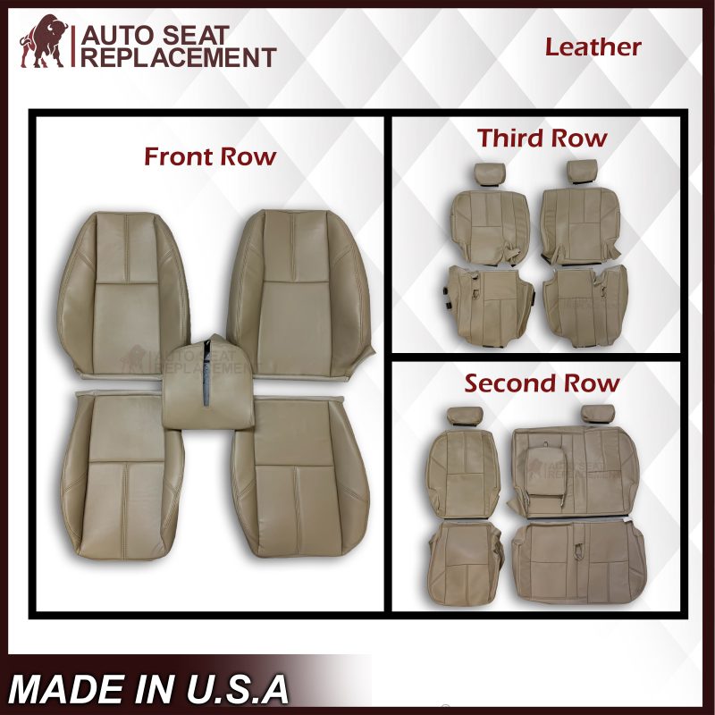 Front Row 2ND 3RD leather 1 auto seat 8b1b667e 0b00 456e 90d4 7706b72e4c26