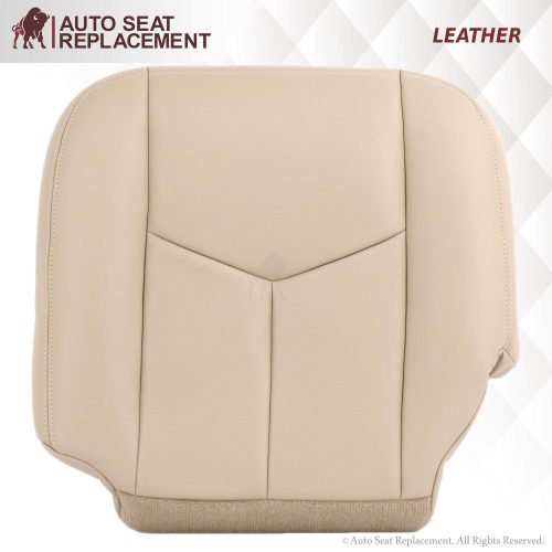 2003-2006 GMC Yukon Seat Cover in Light Tan: Choose From Variation- 2000 2001 2002 2003 2004 2005 2006- Leather- Vinyl- Seat Cover Replacement- Auto Seat Replacement