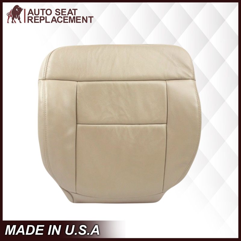 2005-2008 Ford F-150 Seat Cover in Tan: Choose Leather or Vinyl- 2000 2001 2002 2003 2004 2005 2006- Leather- Vinyl- Seat Cover Replacement- Auto Seat Replacement