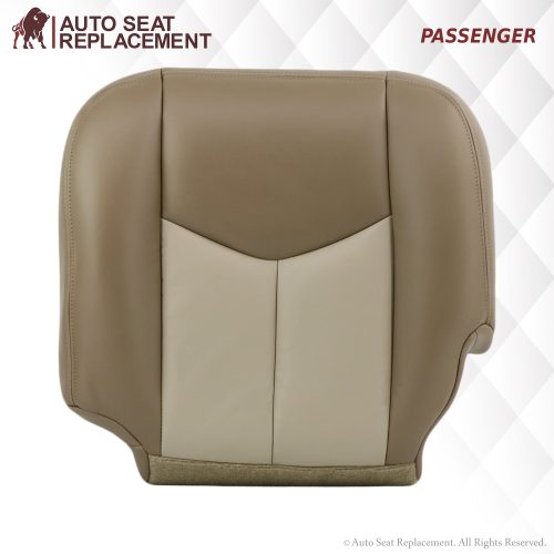 2003-2006 GMC Yukon Denali Seat Cover in 2 Tone Tan: Choose From Variants- 2000 2001 2002 2003 2004 2005 2006- Leather- Vinyl- Seat Cover Replacement- Auto Seat Replacement