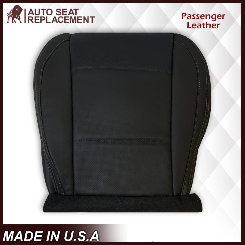 bottom passenger leather auto seat