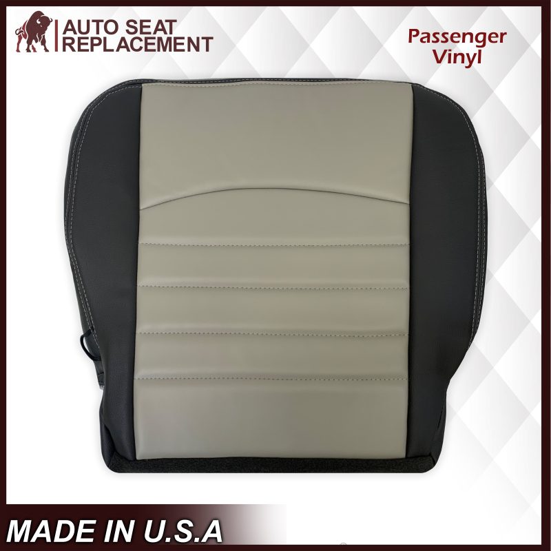 bottom passenger vinyl auto seat