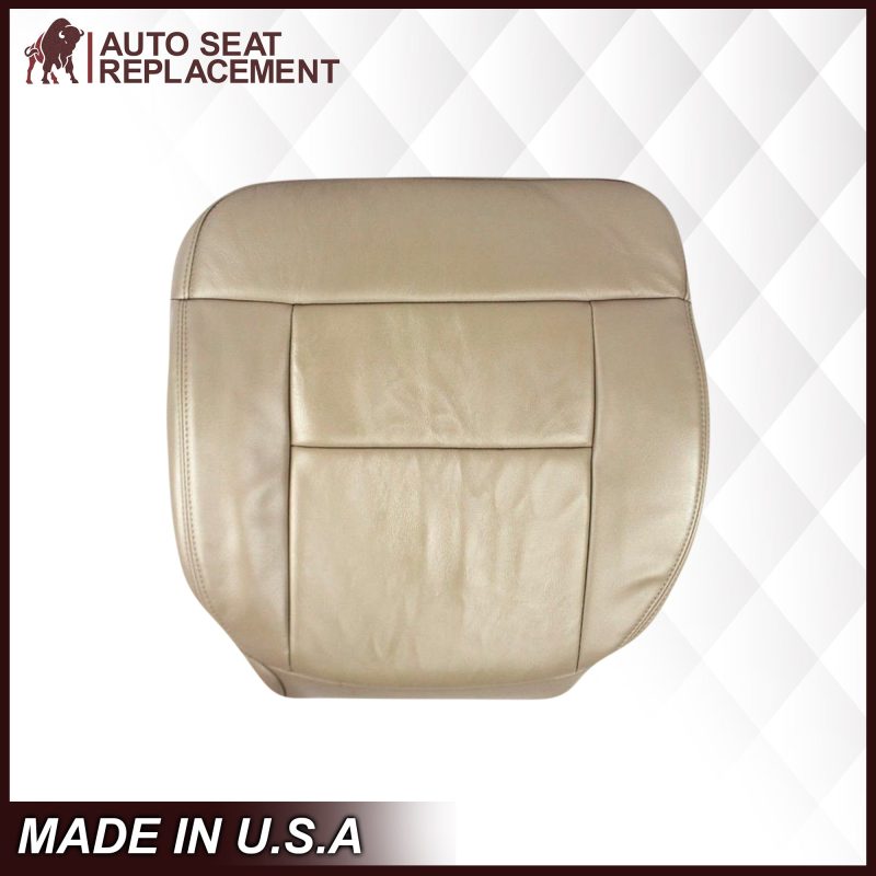 2005-2008 Ford F-150 Seat Cover in Tan: Choose Leather or Vinyl- 2000 2001 2002 2003 2004 2005 2006- Leather- Vinyl- Seat Cover Replacement- Auto Seat Replacement