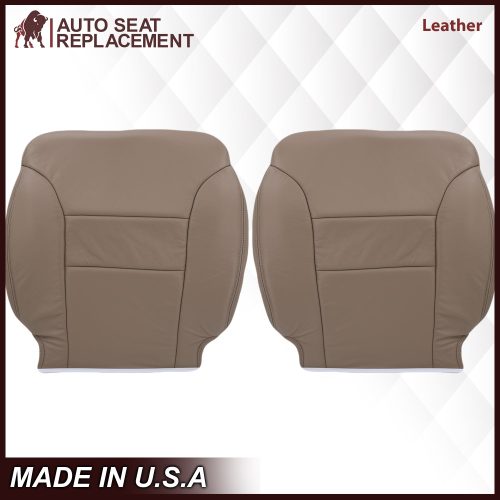 1995-1999 Chevy Tahoe/Suburban/Silverado Seat Cover in Tan (60/40 Bench Bottoms): Choose your options- 2000 2001 2002 2003 2004 2005 2006- Leather- Vinyl- Seat Cover Replacement- Auto Seat Replacement