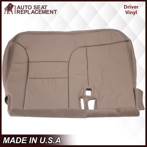 1995-1999 Chevy Tahoe/Suburban/Silverado Seat Cover in Tan (60/40 Bench Bottoms): Choose your options- 2000 2001 2002 2003 2004 2005 2006- Leather- Vinyl- Seat Cover Replacement- Auto Seat Replacement