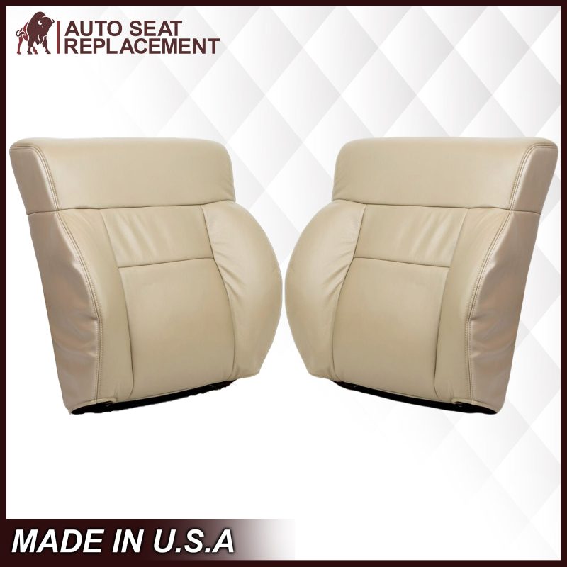 2005-2008 Ford F-150 Seat Cover in Tan: Choose Leather or Vinyl- 2000 2001 2002 2003 2004 2005 2006- Leather- Vinyl- Seat Cover Replacement- Auto Seat Replacement