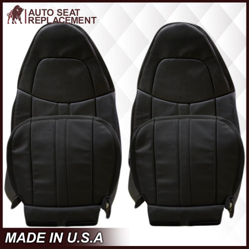 2003-2009 GMC C Series Topkick Vinyl Seat Cover in Dark Gray- 2000 2001 2002 2003 2004 2005 2006- Leather- Vinyl- Seat Cover Replacement- Auto Seat Replacement